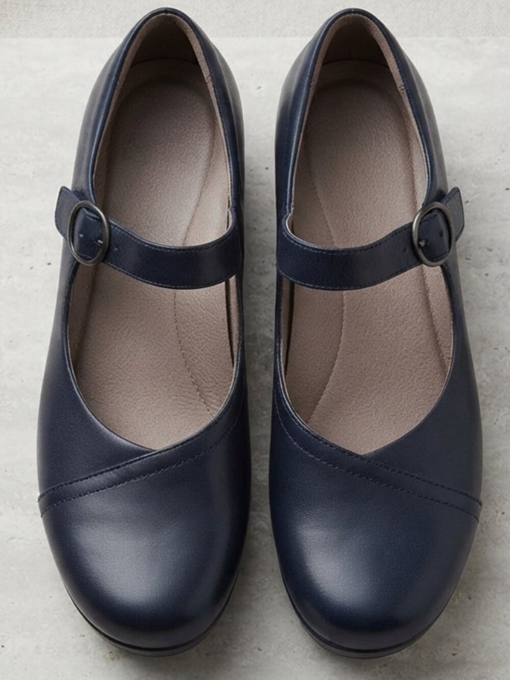 ✨ Dansko Fawna Leather Mary Janes in Dark Navy Blue ✨